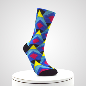 Calcetines de Tobillo con Patrón Geométrico Colorido, Transpirables, Tejidos, para Adultos, Estilo Casual de Verano, Múltiples Diseños, Superventas 2026 - Product Image 4