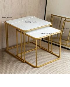 โต๊ะบาร์อะลูมิเนียมหล่อขึ้นรูปทรงสี่เหลี่ยม ดีไซน์ทันสมัย ฐานเปิดเรียบหรู ท็อปสไตล์หินอ่อน ขนาดกะทัดรัด แข็งแรง ทนทาน สวยงาม เหมาะสำหรับตกแต่งบ้านสไตล์โมเดิร์น - Product Image 5