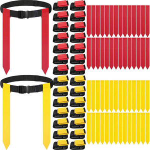 Cinturones de Bandera de Fútbol Reflectantes Profesionales, Personalizados, al por Mayor, de Bajo Costo, Duraderos y Resistentes - Product Image 1