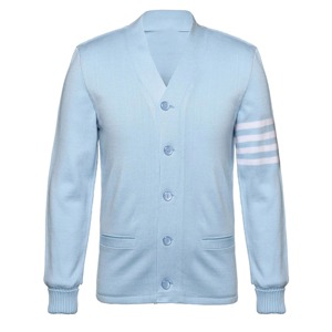 Pulls tricotés 100 % coton pour hommes, entièrement personnalisables, anti-plis, à manches longues, col rond, unisexe, par Manufacture – Tendances actuelles - Product Image 2