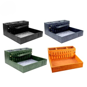 IKZARSA Étui de rangement professionnel durable multifonctionnel de grande capacité en plastique pour ciseaux à cheveux, boîte organisatrice d'outils de barbier - Product Image 1