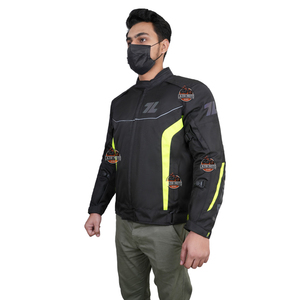 Chaqueta de Motociclismo Premium de Cordura Textil, Transpirable, Ligera, Protectora, para Turismo, Aventura, Calle, Unisex - Product Image 1