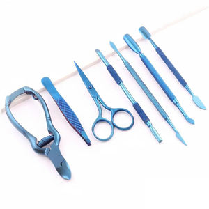 Juego de Instrumentos de Podología Profesionales de Lujo en Acero Inoxidable para Uñas Encarnadas - Portátil y Duradero - Product Image 2