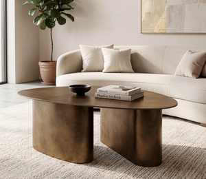 Aluminum Metal Handmade Living Room Furniture Centerpiece Coffee Side <b>Table</b> Original Contemporary <b>Gold</b> Metal Low <b>Table</b> Unique Pc - Product Image 6