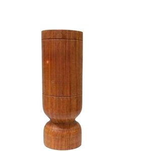 Vaso de Vidrio y Madera Hecho a Mano para Agua y Jugo, Terapia Ayurvédica Natural para Quemar Grasa, Ecológico, Apto para Lavavajillas, Personalizable, Regalo - Product Image 1