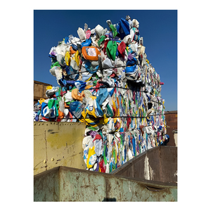 วัสดุพลาสติก HDPE แบบมัดเป็นก้อนที่สะอาด สำหรับโรงงานรีไซเคิลและอุตสาหกรรมแปรรูปพลาสติก - Product Image 4