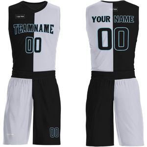 Maillot de basket-ball personnalisé pour hommes et femmes avec logo de l'équipe et numéro de maillots de sport personnalisés - Product Image 1