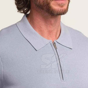 Camisetas Polo Lisas con Cierre para Hombre, de Secado Rápido y Transpirables, MOQ Bajo, Fabricante OEM - Product Image 2