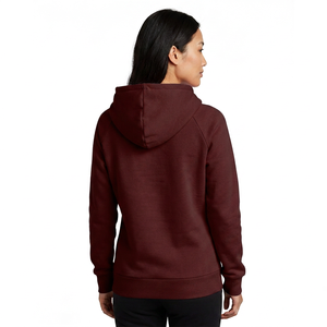 Sudadera con capucha de forro polar rosa y multicolor, corte regular, unisex, informal, para otoño - Product Image 4