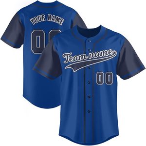 Nouveau design de t-shirt uniforme de baseball, maillot de baseball personnalisé hip-hop, respirant, en maille, sublimé, brodé - Product Image 1