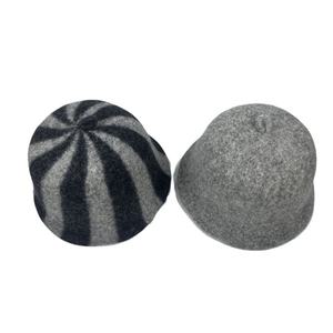 Sombrero de Pescador de Lona con Peluche Sintético Rosa, Color Sólido, Casual, Cálido para Invierno, Unisex, para Adultos - Product Image 5