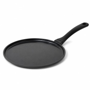 Round Nonstick Frying <b>Pan</b> Aluminum Body Plastic Handle PTFE Coating For Gas <b>And</b> Induction Cooker Hand Wash Only - Product Image 3