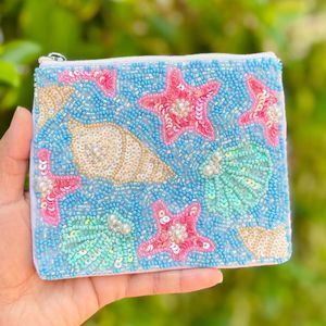 Stylish Mini Coin Pouch Seed Beads Handmade Purse Design Elegant Beaded Coin Pouch Luxury Embroidery <b>Small</b> <b>Wallet</b> - Product Image 6