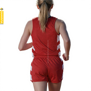 Uniformes Deportivos Samavia de Color Sólido, Conjuntos Personalizados para Atletismo, Tela 100% Poliéster, Venta al Por Mayor, Grandes Cantidades, Proveedores, Precio Bajo - Product Image 2