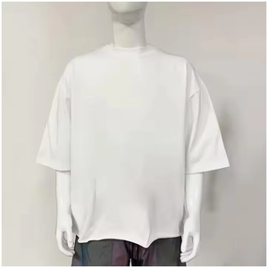 Camiseta Extra Grande para Hombre, de Alta Calidad, 250 g/m², 100% Algodón, 300 g/m², Estilo Urbano, Corte Cuadrado, Estampado Gráfico Personalizado - Product Image 1