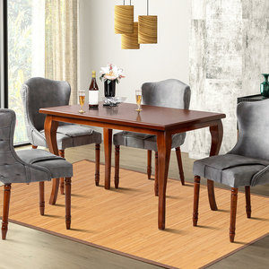 ชุดพรมปูพื้นลายไม้ไผ่ธรรมชาติขนาด5 'x 8' พร้อมดีไซน์ไม้ไผ่ธรรมชาติที่เป็นเอกลักษณ์ - Product Image 5