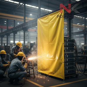 Lona Ignífuga – Fabricada con aditivos retardantes de llama para reducir la propagación de fuego y garantizar la seguridad en entornos industriales - Product Image 4