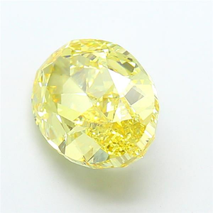 Pierres précieuses certifiées CVD, pierres de luxe étincelantes, taille ovale, jaune intense fantaisie, bijoux fins, diamants cultivés en laboratoire - Product Image 6