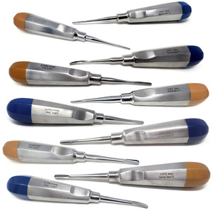 ชุดอุปกรณ์ถอนรากฟันเหล็กกล้าเยอรมันสำหรับการผ่าตัดถอนและแยกฟัน - Product Image 3