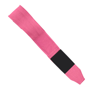 Pink Cotton Boxing <b>Hand</b> Wraps Elastic Unisex Solid Color All Seasons Protective Sports Bandages 3ft Length 2in Width - Product Image 5