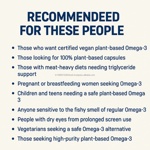 Algae Omega 3 DHA Softgel 30 comptes à base de plantes végétalien prénatal enfants OEM Corée - Product Image 6