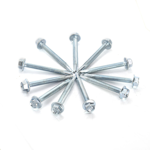 Premium Carbon Steel Hex Washer Head Self-Drilling <b>Screws</b> (Metric/Inch) Zinc Coated Class 8 Heavy Duty Corrosion Resistant - Product Image 4