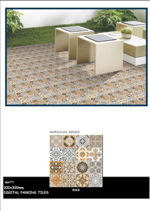 Azulejos de Pared de Cerámica de 300x300 mm de Precio Económico y Mejor Calidad para Uso en el Hogar y la Oficina, Azulejos de Porcelana Brillantes de la India - Product Image 5