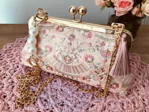 Sac à main artisanal en perles brodées dorées pour femme et fille, sac à bandoulière pour mariage et soirée, pochette de soirée, sac d'emballage - Product Image 5