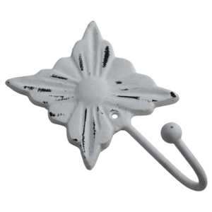White Leaf Shaped Cloths Hanging <b>Hooks</b> Best for Home Decor Entryway and Wall Decoration Modern Design Towel <b>Hooks</b> - Product Image 5