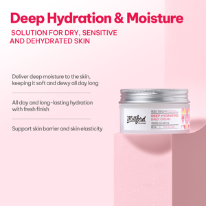 Millford Deep Hydrating Daily Cream with Glycerin & Panthenol 80ml Box Korean <b>Face</b> Moisturizer for All Skin Types Made in Korea - Product Image 3
