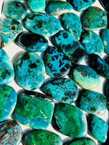 พลอยหลวมคริสโซโคลลาอัญมณี100% จากธรรมชาติสำหรับเครื่องประดับจากนักออกแบบ - Product Image 3