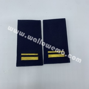 2026 Bomba de Pakistán de Calidad Premium, Epaulettes de Bullion Rígidos de 2 Barras, Deslizables, para Insignia de Grado Profesional de Rescate - Product Image 6
