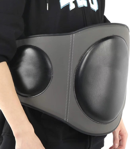 แผ่นรองหน้าท้องแบบหนาสำหรับมืออาชีพและอุปกรณ์ป้องกันหน้าอก ปรับแต่งได้สำหรับการป้องกันหน้าท้องในการชกมวย MMA มวยไทย และศิลปะการต่อสู้ - Product Image 2