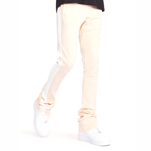 Custom Baggy Loose Casual <b>Men</b> <b>Flare</b> Trouser High Quality Breathable Quick Dry 100% Cotton Flared Pants - Product Image 5