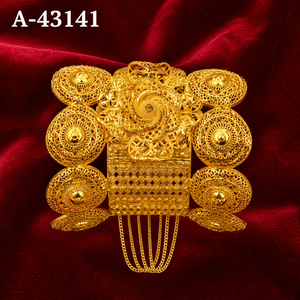 MOLL JEWELLERS กำไลข้อมือรูปดอกไม้วินเทจโลหะผสมชุบเงินเพทายผู้หญิงเครื่องประดับงานแต่งงานปาร์ตี้ A-43140 - Product Image 6