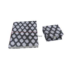 Customized Creative Indian Classy Hand Block Print Fabric Cover Diary Notepad Handmade Paper Decorative Sanganeri Gift Friends - Product Image 4