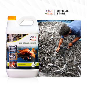 Additif alimentaire liquide probiotique bio pour l'aquaculture, l'élevage de poissons, la gestion de la qualité de l'eau des étangs de crevettes - Product Image 1