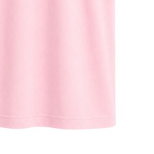 T-shirt décontracté rose clair à col rond avec patch brodé du blason Jack & Jill et grande illustration circulaire au dos, coupe courte pour le quotidien - Product Image 6