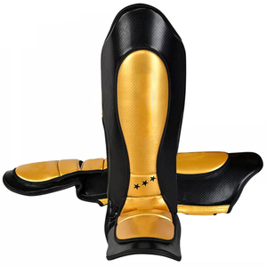 Wholesale Own Factory Made Karate Shin <b>Pad</b> / Mma Shin Guards Removable Instep Guards Protective <b>Pads</b> - Product Image 3