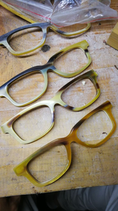 Handmade Buffalo Horn Glasses <b>Frame</b> Horn Optical Glasses <b>Frame</b> square Round Horn Glasses Eye-wear - Product Image 3