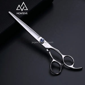 JARGEM Ensemble de ciseaux de toilettage classiques pour animaux de compagnie Ciseaux de toilettage pour animaux de compagnie tranchants de 7.5 pouces Ciseaux de toilettage pour chiens en acier japonais - Product Image 2