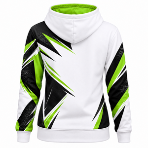 Sudadera con Capucha Estampada para Mujer, Tela de Poliéster de Alta Calidad, Diseño Vibrante con Estampado Completo, Secado Rápido, Suave y Cómoda - Product Image 2