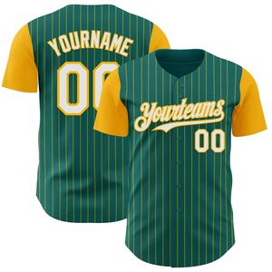 Custom Baseball Uniform Jersey Crew Neck Short Sleeves Button-<b>Down</b> Collar Sublimated Printed Design 100% Polyester Breathable - Product Image 3