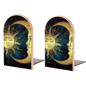 Ensemble d'entretoises à livres rectangulaires traditionnelles en laiton incrusté Aqdus Saleem AS-CE04 |   Fabriqué à la main pour un anniversaire, un mariage ou une célébration - Product Image 1