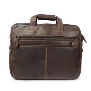 Real Cow Buffalo <b>Leather</b> Brown Color Laptop Bags & Covers Men's Women's Business Gift ideas Customizable <b>Leather</b> Laptop handbags - Product Image 6
