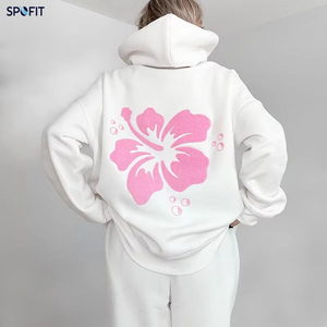 Personnalisation du logo sur un sweat à capuche 100 % coton pour femme, fabriqué au Pakistan, disponible pour tous les clients B2B. - Product Image 4
