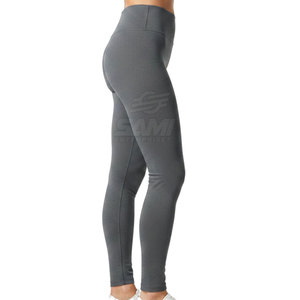 Custom Logo Printed Design Women <b>Leggings</b> <b>Slim</b> Fit Elastic Waist Solid Breathable Eco-Friendly Factory Direct Sale Yoga Gym Wear - Product Image 3