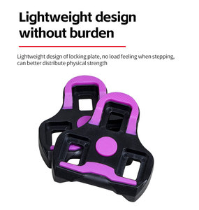 Cleats para Bicicleta de Carretera Compatibles con Look <span class=keywords><strong>KEO</strong></span>, 4.5 Grados de Flotación, Juego de Cleats para Pedales de Ciclismo GINEYEA LT25, Plástico de Ingeniería Duradero - Product Image 4