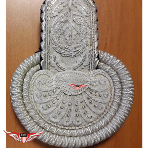 KEW Epaulettes de Caballería Napoleónica, Lujosas, Ecológicas, Trenzadas, Bordadas a Mano, Vintage, Elegantes, Accesorios para Prendas de Ceremonia - Product Image 1