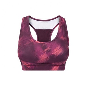 Deportes atléticos Sexy sujetador de Yoga Top para mujer, ropa de gimnasio Fitness Yoga Bra Camisole camisas logotipo personalizado estilo - Product Image 1